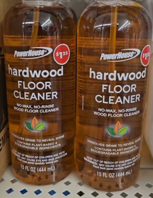 hardwood floor cleaner dollar tree